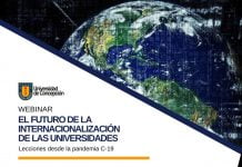 “El futuro de la internacionalización de las Universidades”. Webinar UdeC
