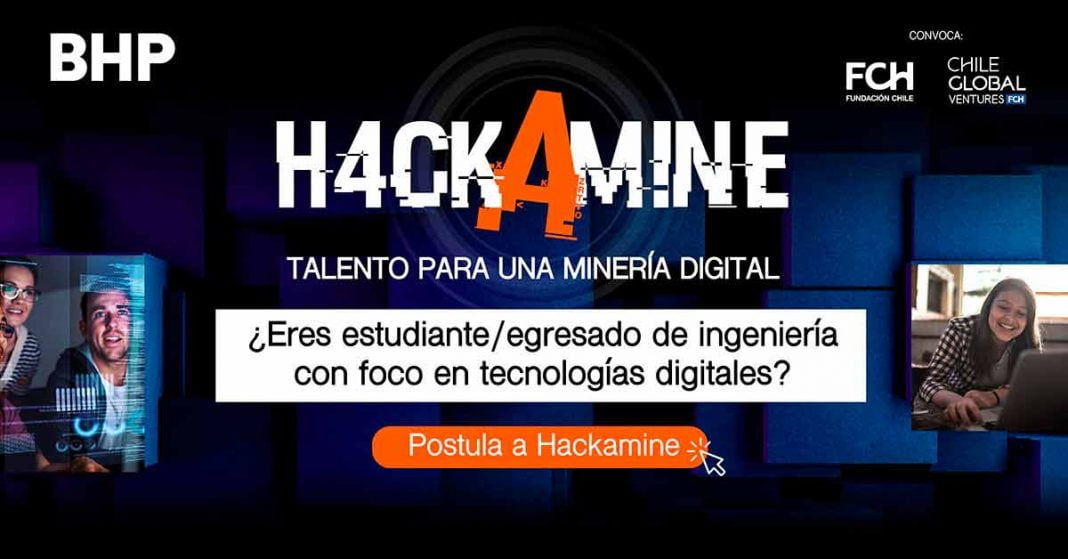 Tercera versión de Hackamine busca los mejores talentos para potenciar el área tecnológica de BHP