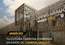 Duoc UC Campus Arauco inició proceso de postulaciones de cara a la admisión 2022