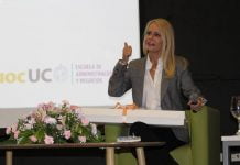 Cecilia Bolocco se reúne con estudiantes Duoc UC Concepción