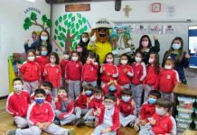 Niños de Arauco cerraron su año escolar con Forestacuentos de Conaf