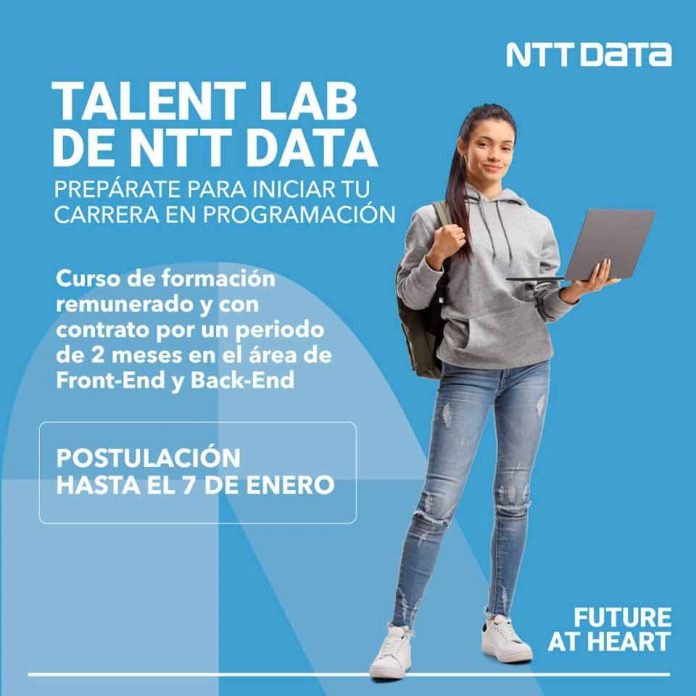 Talent Lab de NTT DATA Chile: Un programa formativo y práctico para recién egresados que busquen iniciar su carrera profesional en el mundo de la tecnología