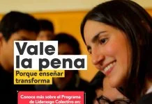 Fundación Enseña Chile: “Vale la pena”, la campaña que busca a personas que quieran hacer clases en colegios vulnerables del país Fundación Enseña Chile: “Vale la pena”, la campaña que busca a personas que quieran hacer clases en colegios vulnerables del país