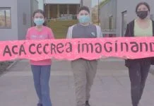Niñas, niños y jóvenes de "cecrea La Ligua" protagonizan campaña por su derecho a imaginar y crear