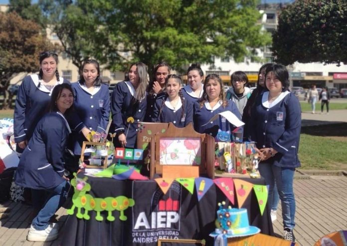 Estudiantes de AIEP Osorno fomentan la lectoescritura