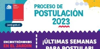 Últimas semanas para postular a salas cuna y jardines infantiles JUNJI de la región metropolitana.