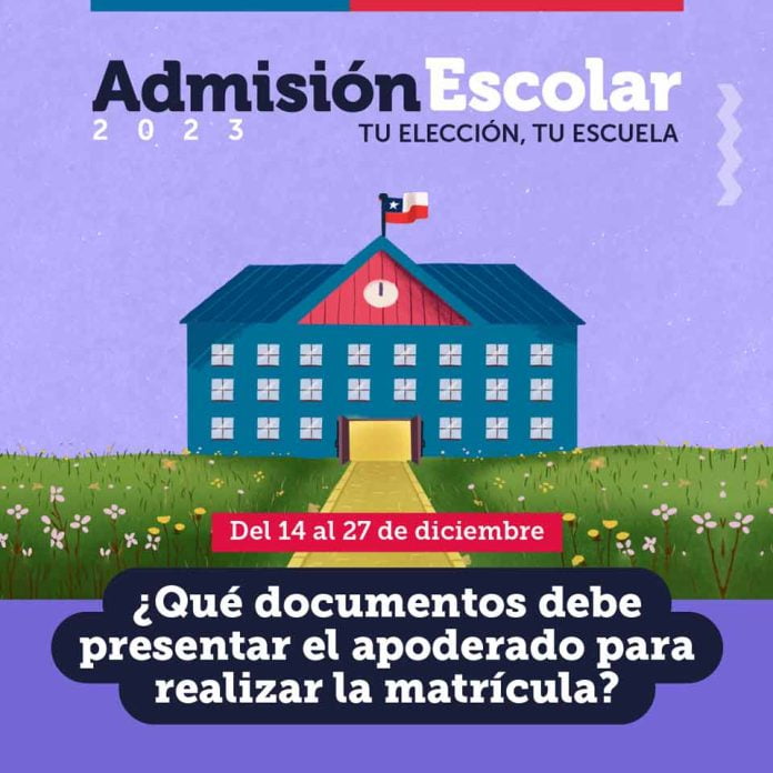 Admisión Escolar 2023: plazo para matricular a estudiantes es hasta el 27 de diciembre 