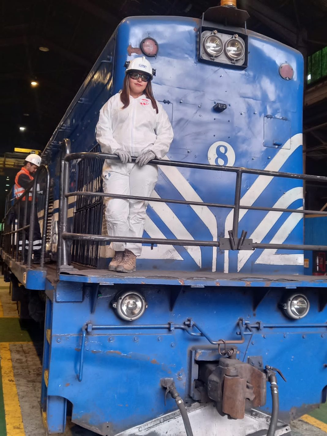 Estudiante del Liceo Industrial de Coquimbo cuenta su experiencia en la mantención de trenes para minería