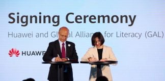 Huawei es la primera empresa privada en convertirse en miembro asociado de la Alianza Global para la Alfabetización de la UNESCO