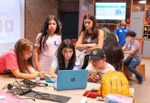 Inauguración Talleres de robótica , Clubes de Ciencia y Tecnología de Fundación Mustakis