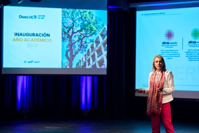 Los desafíos del mundo logístico fue el tema central de la charla magistral en la Inauguración del Año Académico de Duoc UC sede Viña del Mar