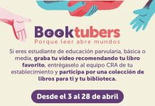Ministerio de Educación lanza iniciativa de fomento lector que busca que estudiantes se conviertan en Booktubers de las Bibliotecas CRA 2023