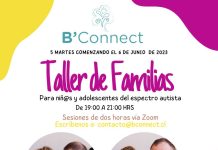 Considerando el aumento de casos de autismo en Chile, familias buscan apoyo y formación: B’Connect comienza nuevo Taller de Familias el próximo 6 de junio