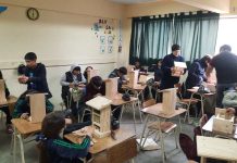 Estudiantes de enseñanza básica construyen hotel de Insectos y aprenden a proteger fauna benéfica Estudiantes de enseñanza básica construyen hotel de Insectos y aprenden a proteger fauna benéfica