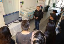 Con apoyo de AquaPacífico: Estudiantes del Liceo de Tongoy aprenden sobre variables oceanográficas y conocen los diferentes equipos de medición