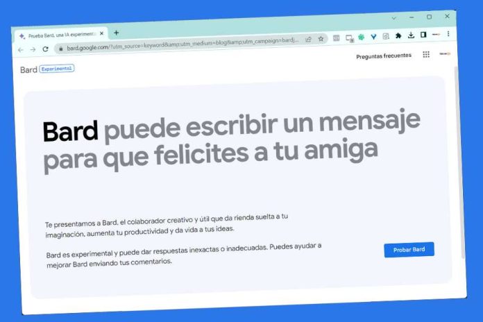 Bard ya está disponible en español Bard ya está disponible en español