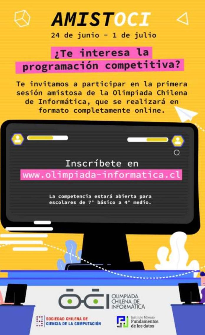 Inscripciones AmistOCI - Olimpiada Chilena de Informática