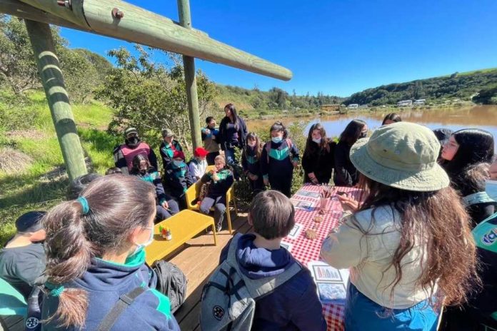 Educación ambiental y naturaleza Estudiantes visitaron Parque Tricao en el marco de la iniciativa “Congreso Futuro en tu Comuna” Educación ambiental y naturaleza Estudiantes visitaron Parque Tricao en el marco de la iniciativa “Congreso Futuro en tu Comuna”