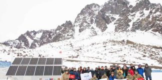 cambio climático en la cordillera de Los Andes