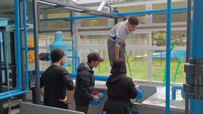 Estudiantes del Liceo Politécnico Pesquero de Mehuín proyectan la comercialización de choros zapato