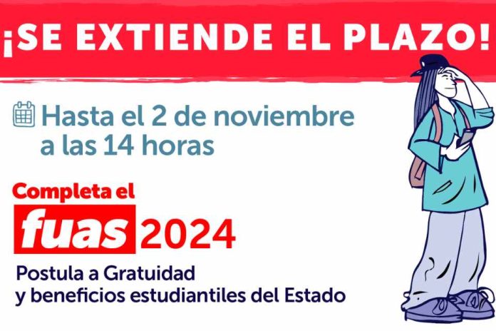 FUAS 2024: Mineduc extiende plazo para postular a Gratuidad y Beneficios Estudiantiles para la educación superior  