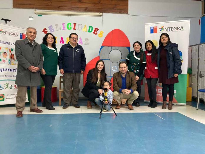 Niño de Jardín de San Nicolás va a la NASA Niño de Jardín de San Nicolás va a la NASA