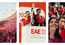 Más de 3.000 alumnos de 120 nacionalidades inician el curso en los campus de Madrid y Barcelona de EAE Business School
