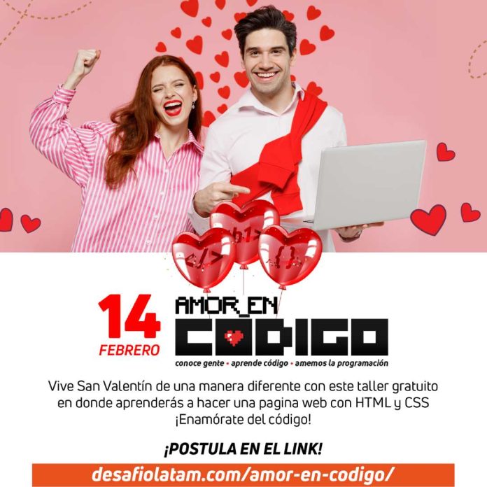 Amor en Código, el innovador panorama gratuito para conocer a tu media naranja en San Valentín