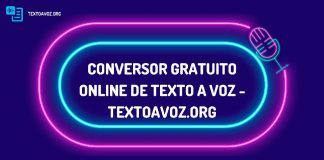 Conversor gratuito online de texto a voz - Textoavoz.org