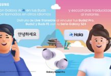 Con Galaxy AI y Galaxy Buds2 Pro habla por teléfono en múltiples idiomas