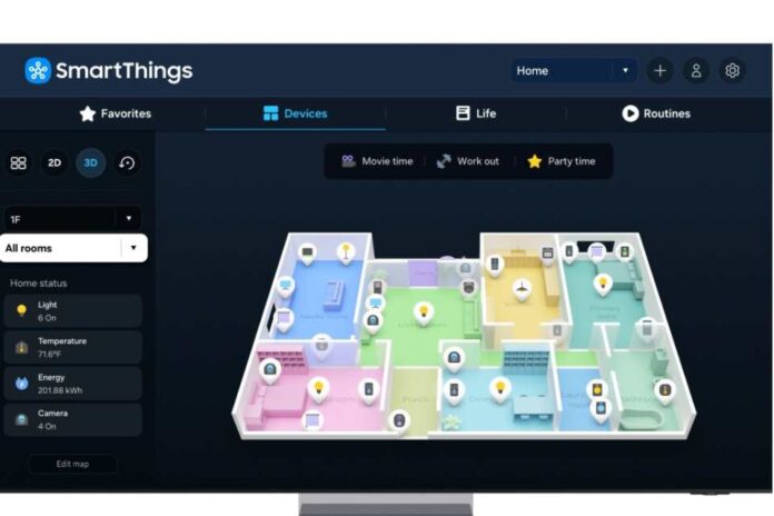 Samsung Electronics Co., Ltd. ha anunciado hoy el lanzamiento de la función 3D Map View, que se presentó por primera vez en CES 2024 y que ya está disponible en todos los países con acceso a SmartThings.