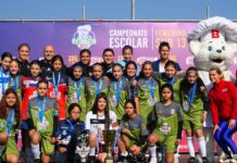 Colegio Pedro de Valdivia de Peñalolén es el ganador del campeonato escolar femenino “Futbolito Ideal 2024”