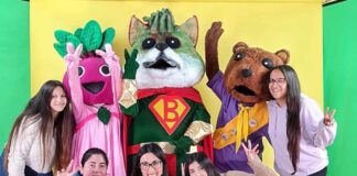 Nutritín, Broco y Súper-Be fueron las estrellas de niños y niñas en lanzamiento de Cápsulas Educativas UCN 