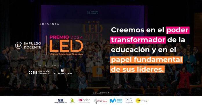 Premio LED 2024 reconocerá a 30 nuevos directores educativos de todo Chile