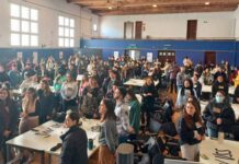 Cientos de jóvenes de la RM se reúnen en 1er Encuentro de Juventudes Protagonistas
