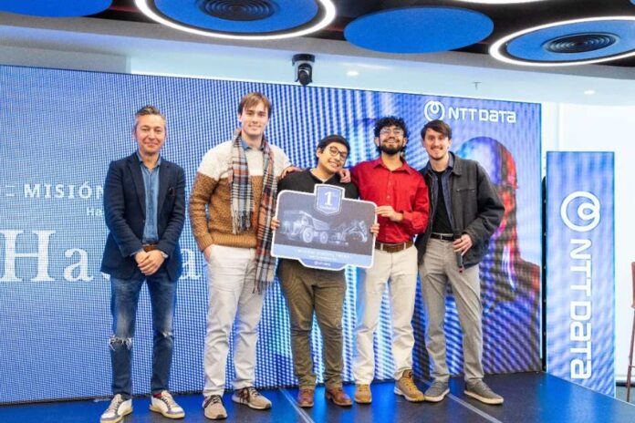 Estudiantes de la Universidad de Chile obtuvieron el primer lugar del Hack the Challenge de NTT DATA