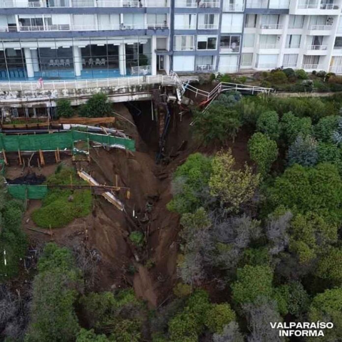 Advierten que Euromarina 2 podría colapsar si fallan obras de mitigación Advierten que Euromarina 2 podría colapsar si fallan obras de mitigación