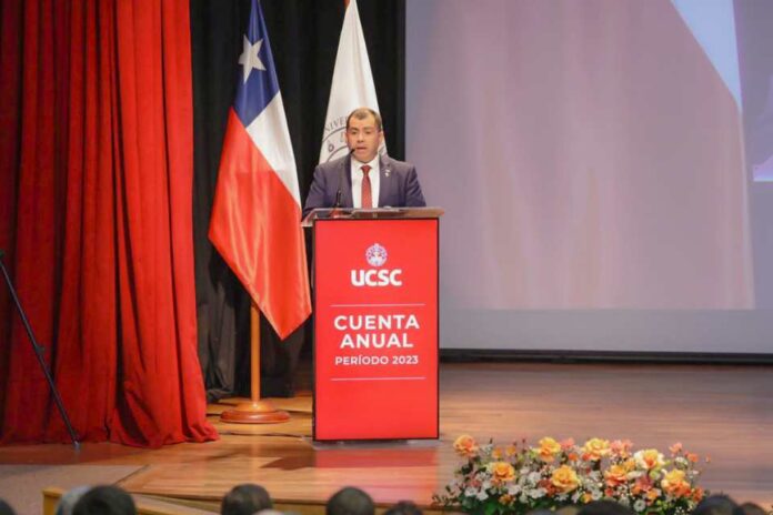 Cuenta Anual 2023 Rector UCSC destaca excelencia académica institucional