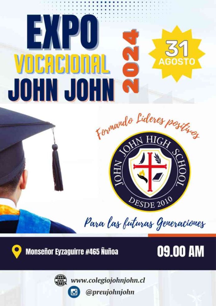 Expo vocacional Colegio John John Ñuñoa 2024 1 Expo vocacional Colegio John John Ñuñoa 2024