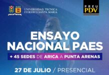 USM abre inscripciones para el Ensayo Nacional PAES más grande de Chile