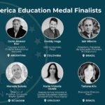 Verónica Cabezas y Juan Pablo Mena, los primeros chilenos nombrados Finalistas para la  Latin America Education Medal 