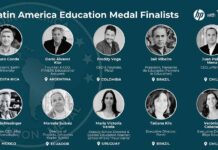 Verónica Cabezas y Juan Pablo Mena, los primeros chilenos nombrados Finalistas para la  Latin America Education Medal 