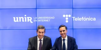 UNIR y Telefónica Hispanoamérica firman una alianza para promover competencias digitales en América Latina
