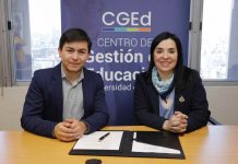 Centro de Gestión de Educación firma convenio de colaboración con SLEP Los Libertadores