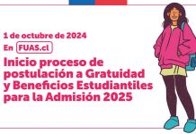 Mineduc informó la fecha de inicio de postulaciones a Gratuidad y Beneficios Estudiantiles para la admisión 2025 en educación superior