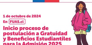 Mineduc informó la fecha de inicio de postulaciones a Gratuidad y Beneficios Estudiantiles para la admisión 2025 en educación superior