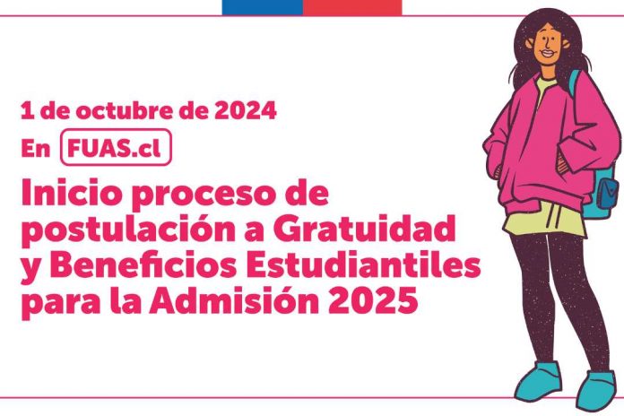 Mineduc informó la fecha de inicio de postulaciones a Gratuidad y Beneficios Estudiantiles para la admisión 2025 en educación superior