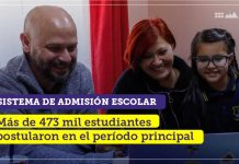 Sistema de Admisión Escolar (SAE) recibió más de 40 mil postulaciones en el Biobío en su período principal