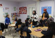 Ministro Cataldo y alcalde de Juan Fernández valoran avances en la construcción del Colegio Insular Bicentenario Robinson Crusoe