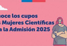 Admisión 2025: Mineduc y DEMRE anuncian aumento de cupos del programa Más Mujeres Científicas Admisión 2025 Mineduc y DEMRE anuncian aumento de cupos del programa Más Mujeres Científicas